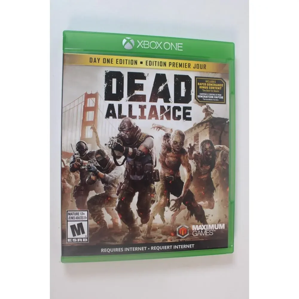 Dead Alliance (Microsoft Xbox One, 2017) Authentic, tested/works